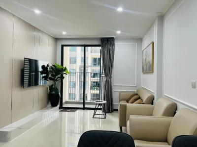Appartamento deluxe con due camere da letto e balcone — Ha Đo Centrosa Building , Ba Thang Hai street, distrist 10