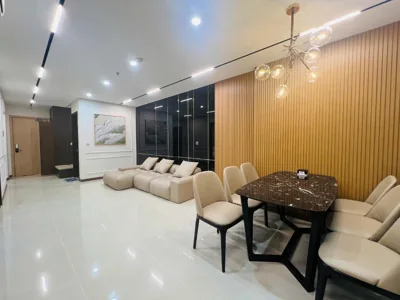 Appartamento deluxe con due camere da letto e vista giardino — Ha Đo Centrosa Building , Ba Thang Hai street, distrist 10